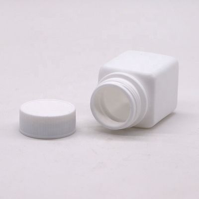 산업용 의약품 HDPE 30cc 평면 플라스틱 알약 캡슐 병