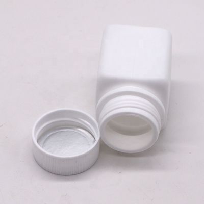 산업용 의약품 HDPE 30cc 평면 플라스틱 알약 캡슐 병