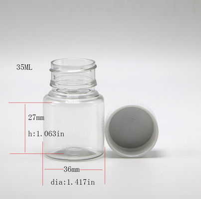 의약품 포장재 35ML PET 소형 플라스틱 알약 병