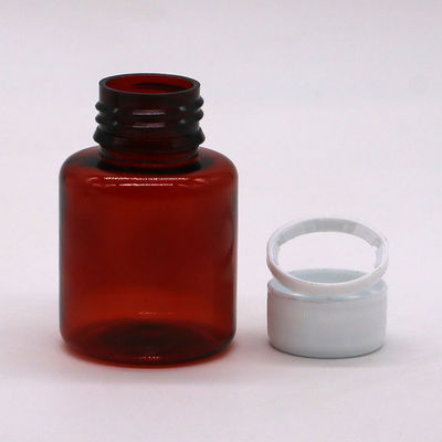 70ML PET 앰버 메이퍼 기침 시럽 안전 캡과 열 밀폐가 있는 구강 액체 병