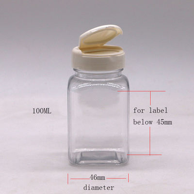 의약품 병 100ml PET 맞춤 색상과 다양한 뚜?? 을 가진 플라스틱 병