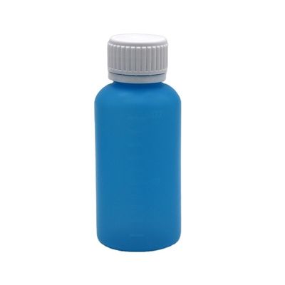 맞춤형 색상 HDPE 100ml 액체 빈 플라스틱 병