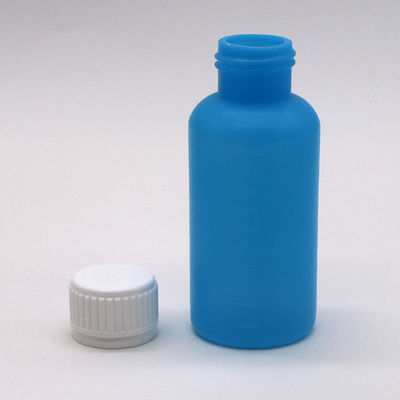 맞춤형 색상 HDPE 100ml 액체 빈 플라스틱 병