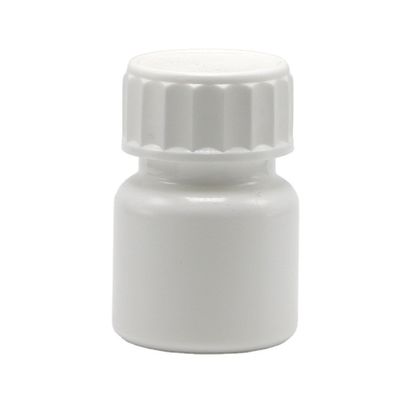 맞춤형 로고 30ml PE 화이트 알약 약 병 고 내구성 스크루 캡