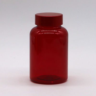PET 플라스틱 타입 175ML/6OZ 캡슐 약병 병 CRC 나사 플립 톱 캡