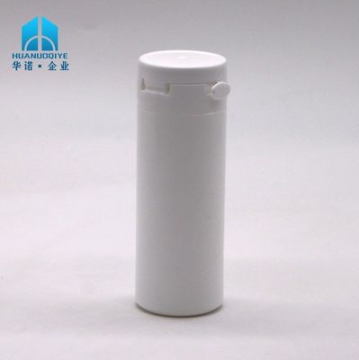 찢어질 수 있는 밀폐형 보충제 알약 캡슐 보관용 50ml PE 플라스틱 병