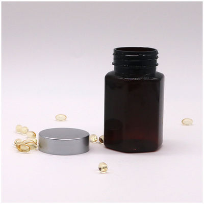 보충제 캡슐 및 알약 보관용 150ML/5oz PET 플라스틱 병