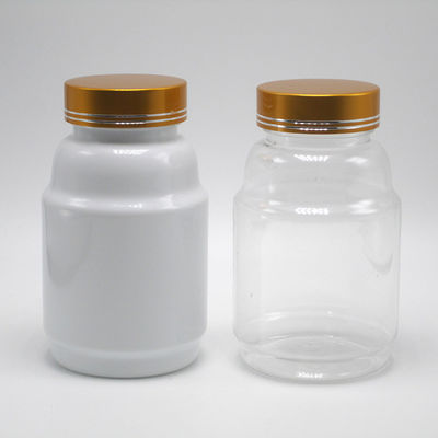 어린이 보호 뚜?? 약국용 PET 알약 용기 250mL 알약 캡슐 보관
