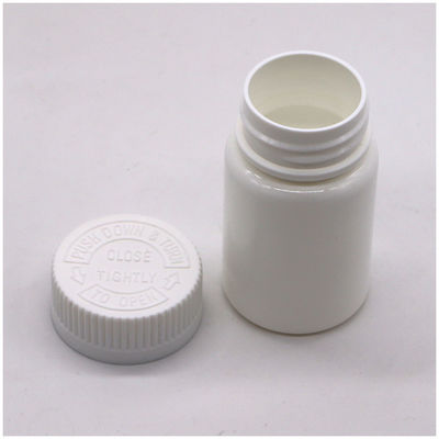 50mL PE 둥근 모양의 HDPE 플라스틱 병
