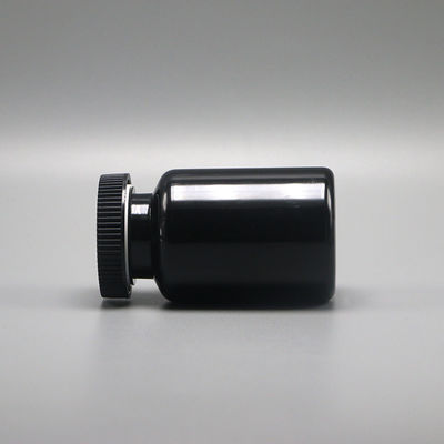 90mL PET 둥근 모양의 플라스틱 병 약용 솔리드 태블릿 캡슐 저장 용액