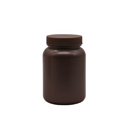 고체 태블릿 캡슐 보충제 보관 상자 275mL PE 둥근 모양