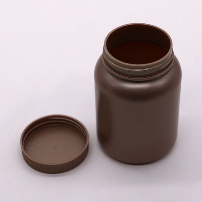 고체 태블릿 캡슐 보충제 보관 상자 275mL PE 둥근 모양