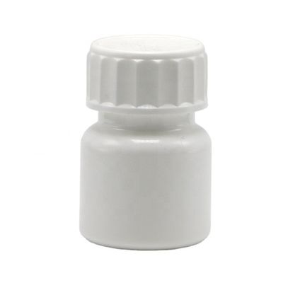 30mL 둥근 모양의 PE 플라스틱 병 약용 솔리드 태블릿 캡슐 저장 용액