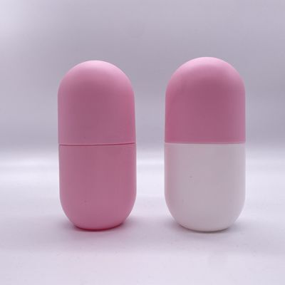 의약품 용기 맞춤형 컬러 캡슐 모양의 병