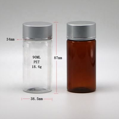 산업용 의약품 90mL PET 직관 튜브 용기