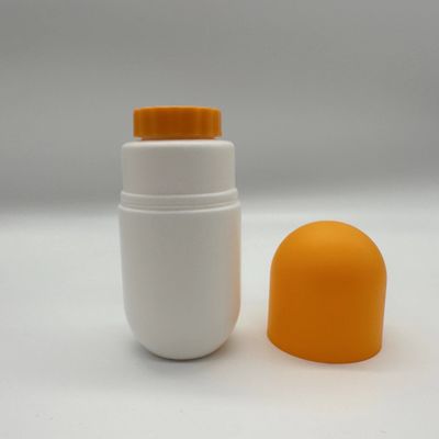 스크루 캡 130ml HDPE 캡슐 병 보충용 과자 알약 알약 플라스틱 의학