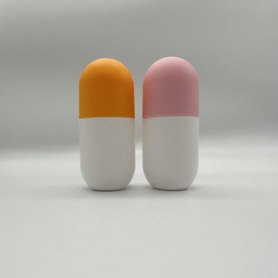 스크루 캡 130ml HDPE 캡슐 병 보충용 과자 알약 알약 플라스틱 의학