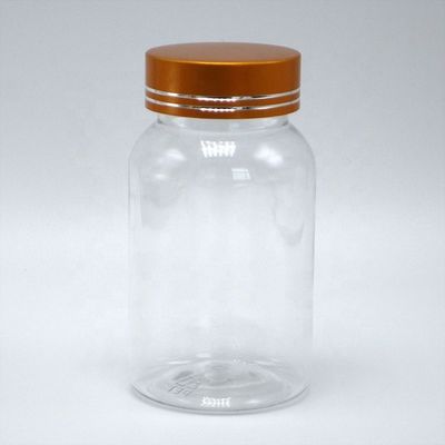 120ml 넓은 입 플립 톱 캡 PET 병 맞춤형 알약 병 보충 컨테이너