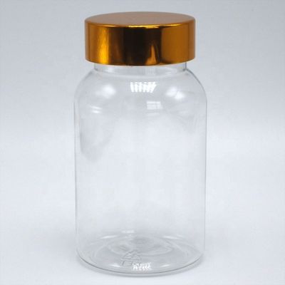 120ml 넓은 입 플립 톱 캡 PET 병 맞춤형 알약 병 보충 컨테이너