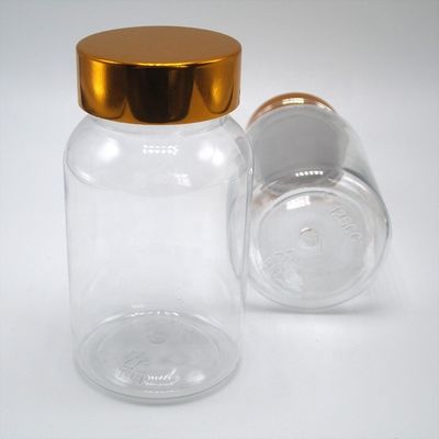120ml 넓은 입 플립 톱 캡 PET 병 맞춤형 알약 병 보충 컨테이너