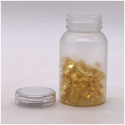 120ml 넓은 입 플립 톱 캡 PET 병 맞춤형 알약 병 보충 컨테이너