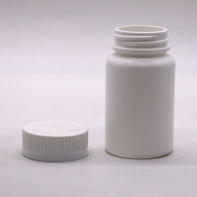 100ml PE 병 넓은 입자 플라스틱 빈 병 나선 뚜?? 이 있는 캡슐 용기