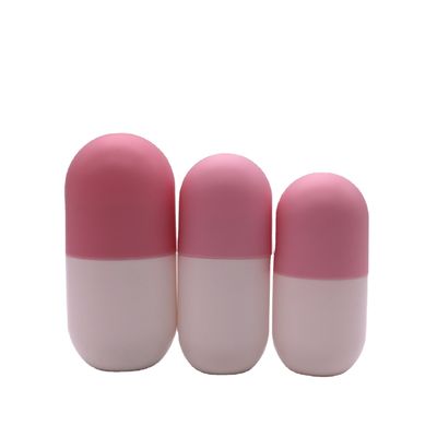 120ml PE 캡슐 모양 알약 태블릿 식단 영양 보충제 의약품 병
