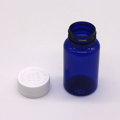 75ml 원형 PET 플라스틱 병, 스크루 캡 및 사용자 지정 레이블 인쇄 서비스