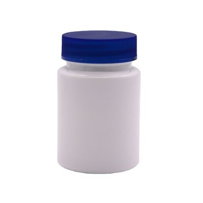 80ml HDPE 병 넓은 입 빈 캡슐 컨테이너 나사 캡과 어린이 안전 캡