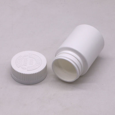 80ml HDPE 병 넓은 입 빈 캡슐 컨테이너 나사 캡과 어린이 안전 캡