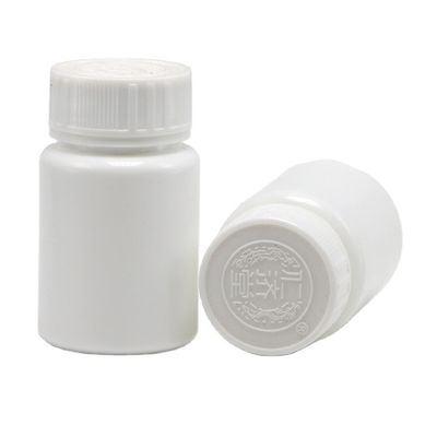 30ml 용량 HDPE 휴대용 흰색 플라스틱 태블릿 용기 어린이 안전 캡과 함께