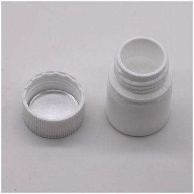 의약품 고체 태블릿 캡슐 보관 PE 플라스틱 병 5mL 원형 나사 뚜?? 이 있습니다