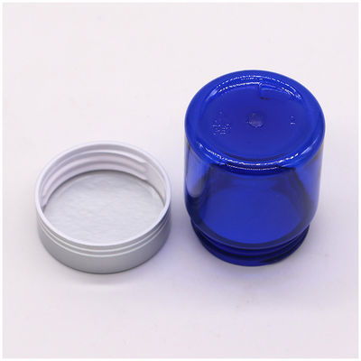 재충전 가능한 40ml/1.3oz PET 알약 캡슐 은 알루미늄 나사 캡과 함께 생선 기름 병