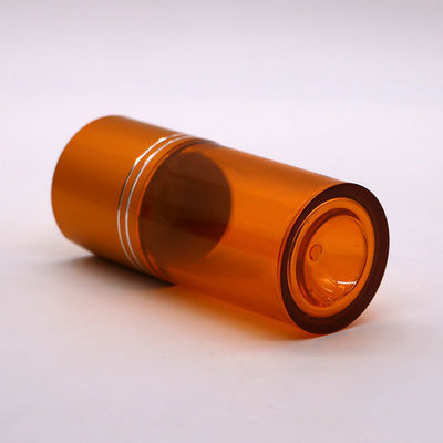 재충전 가능한 60ml PET 알약 캡슐 금 은 알루미늄 나사 모자를 가진 생선 기름 병
