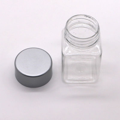 60ml PET 플라스틱 정사각형 병 플라스틱 나사 뚜?? 과 함께