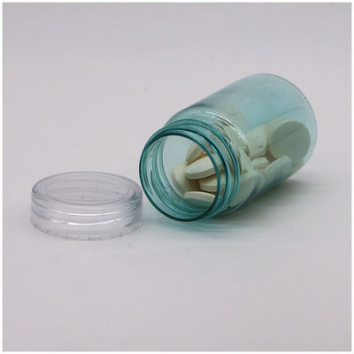 헬스케어 70ML PET 플라스틱 캡슐 알약 병 금 은 캡