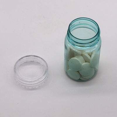 헬스케어 70ML PET 플라스틱 캡슐 알약 병 금 은 캡