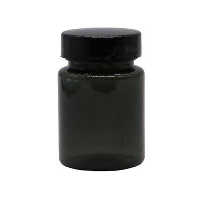 70ml PET 투명한 병 스크루 캡이 있는 플라스틱 의약품 용기 OEM 서비스