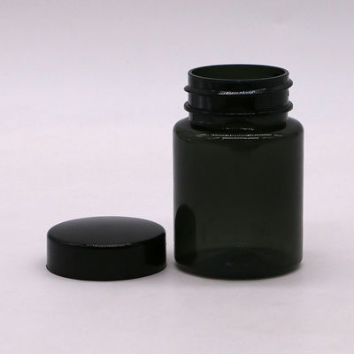 70ml PET 투명한 병 스크루 캡이 있는 플라스틱 의약품 용기 OEM 서비스