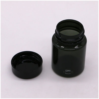 70ml PET 투명한 병 스크루 캡이 있는 플라스틱 의약품 용기 OEM 서비스