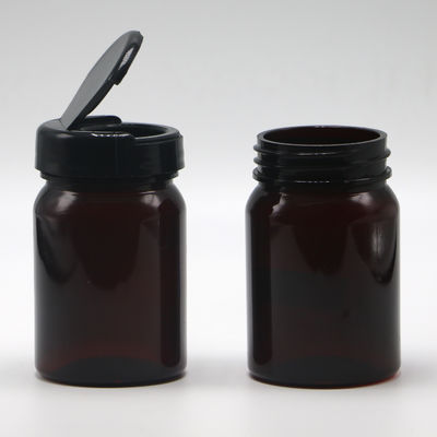 스크린 프린팅 80ML PET 의료 플라스틱 캡슐 알약을 위한 재충전 병