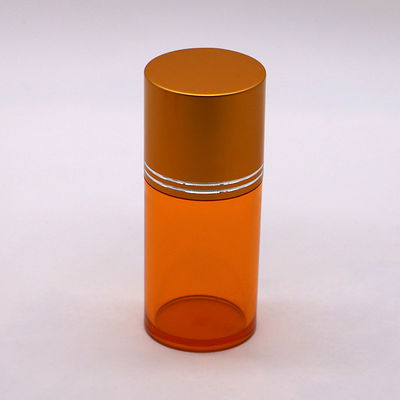 80mL PET 실린더 모양 넓은 입 플라스틱 투명한 병 알루미늄 뚜?? 이 쉽게