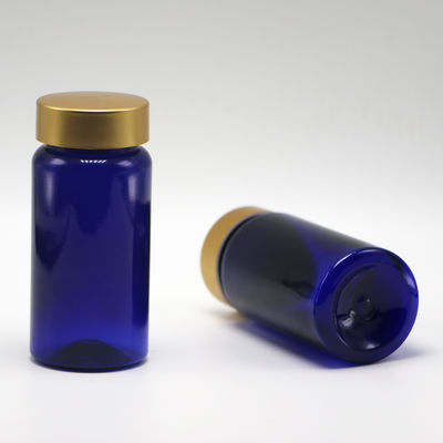 100ml PET 맞춤형 색상 비생성 재충전 약품 플라스틱 병 알약용 태블릿 캡슐 금 코팅 캡슐