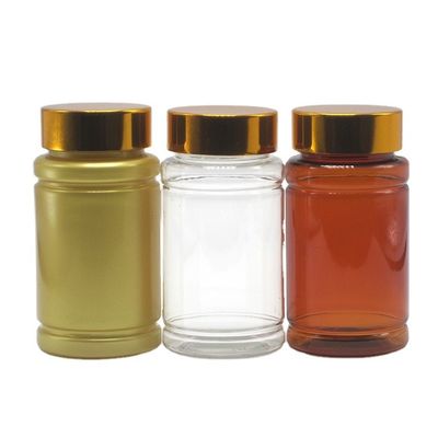 어린이 저항성 비생성 디자인 PET 플라스틱 병 알약 알약 캡슐 100ml