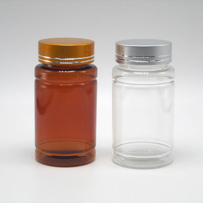 어린이 저항성 비생성 디자인 PET 플라스틱 병 알약 알약 캡슐 100ml