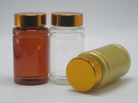 어린이 저항성 비생성 디자인 PET 플라스틱 병 알약 알약 캡슐 100ml