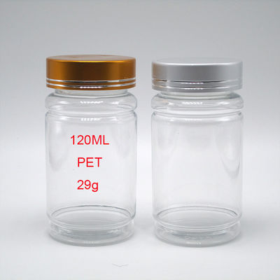 PET 컬러 120ml 대나무 모양 플라스틱 병 필러 캡슐 태블릿 의약품 보충