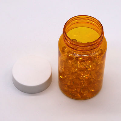 무료 샘플 150ML/CC PET 플라스틱 오렌지 병 약용 알약 보충병 병