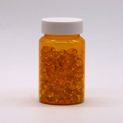무료 샘플 150ML/CC PET 플라스틱 오렌지 병 약용 알약 보충병 병