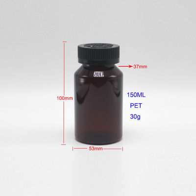 태블릿/ 캡슐/ 분말/ 알약 PET 병 150mL/5oz의 재료로 맞춤 색상